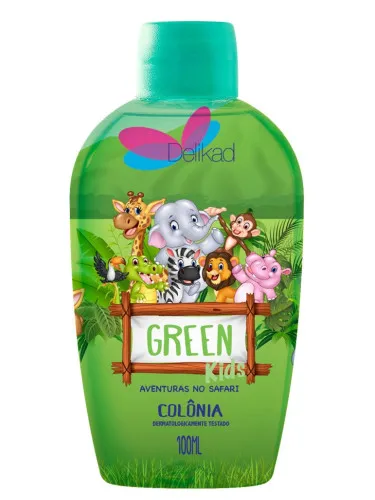 Perfume Aventuras no Safari Green Kids de Delikad