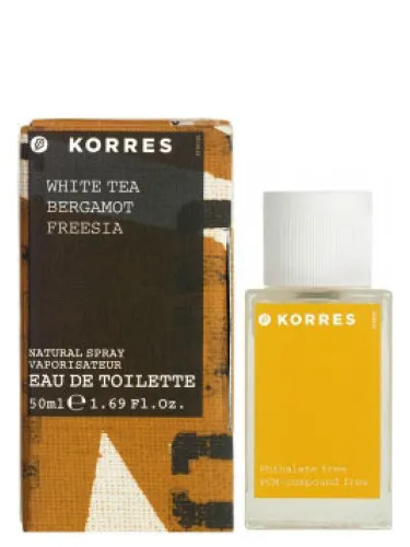 Perfume White Tea Bergamot Freesia de Korres