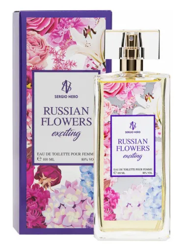 Perfume Russian Flowers Exciting de Sergio Nero