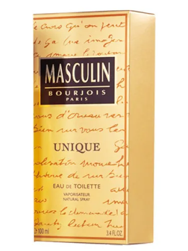 Perfume Masculin Unique de Bourjois