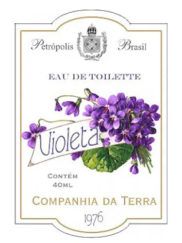 Perfume Violeta de Companhia da Terra