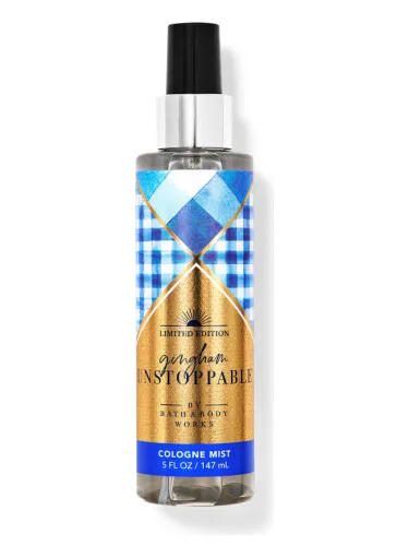 Perfume Gingham Unstoppable Cologne Mist de Bath & Body Works