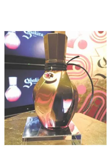 Perfume Amuleto de Shakira