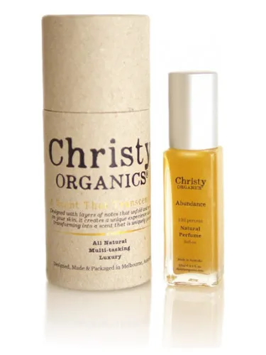 Perfume Abundance de Christy Organics
