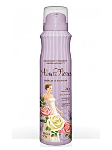 Perfume Alma de Flores Essência de Baunilha de Memphis