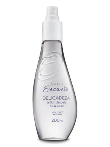 Perfume Encanto Delicadeza Flor de Algodão de Avon