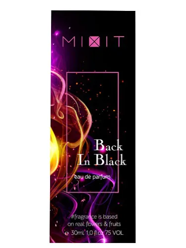 Perfume Back In Black de Mixit