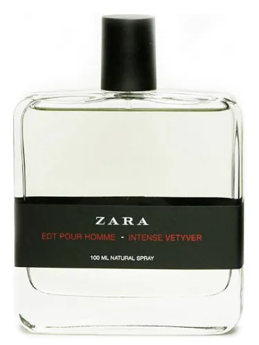 Perfume Intense Vetyver de Zara
