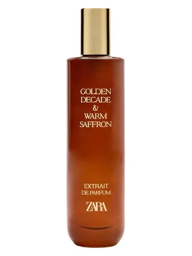 Perfume Golden Decade & Warm Saffron de Zara