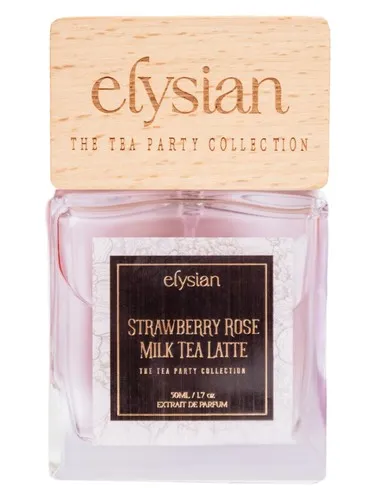 Imagen de Strawberry Rose Milk Tea Latte