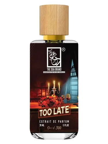 Perfume Too Late de The Dua Brand
