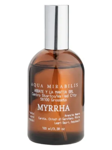 Perfume Myrrha de Abbate y la Mantia