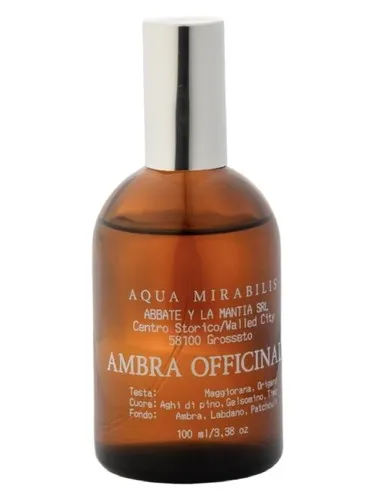 Perfume Ambra Officinale de Abbate y la Mantia