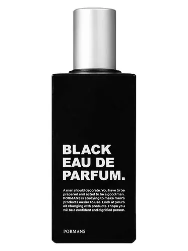 Perfume Black de Pormans