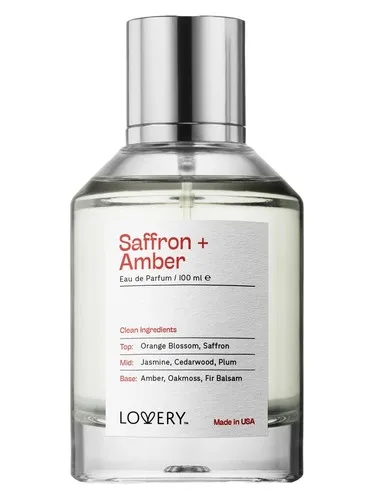 Perfume Saffron & Amber de Lovery