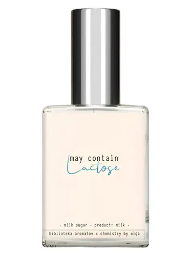 Perfume May contain Lactose (Лактоза) de biblioteka aromatov