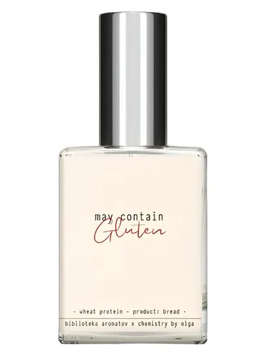 Perfume May contain Gluten (Глютен) de biblioteka aromatov