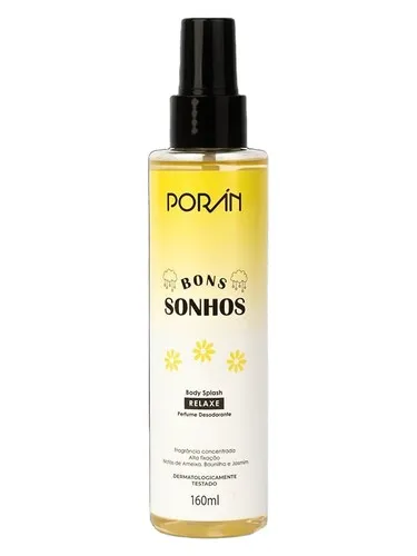 Perfume Bons Sonhos Relaxe de Porán Cosméticos