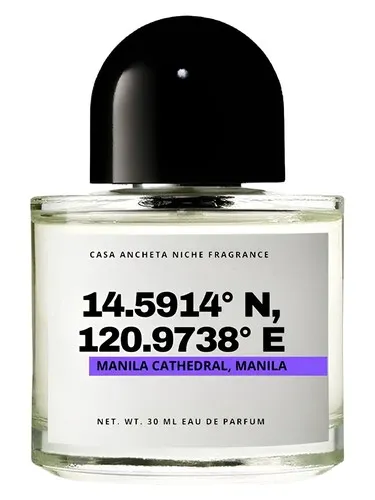 Perfume 14.5914° N, 120.9738° E (Manila Cathedral, Manila) de Casa Ancheta