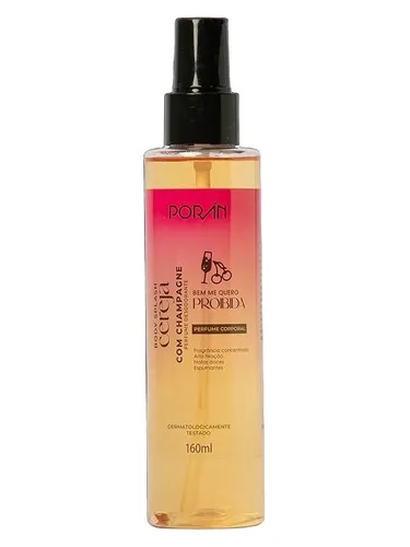Perfume Cereja com Champagne de Porán Cosméticos