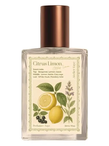 Perfume Citrus Limon de Atelier Faye