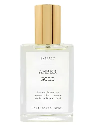 Perfume Amber Gold de Perfumeria Erbel