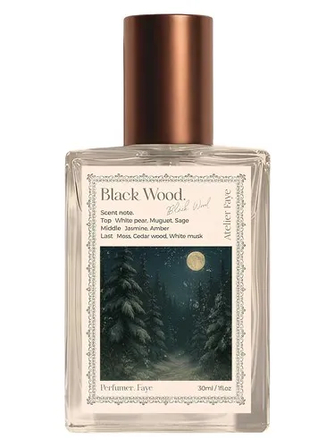 Perfume Black Wood de Atelier Faye