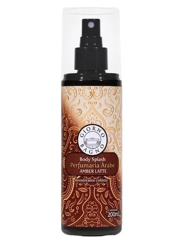 Perfume Perfumaria Árabe Amber Latte de Giorno