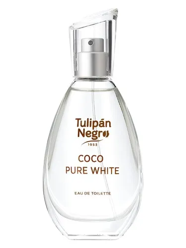 Perfume Coco Pure White de Tulipán Negro