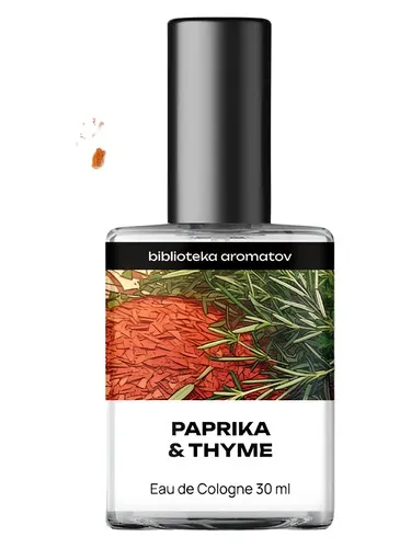 Perfume Paprika and thyme de biblioteka aromatov