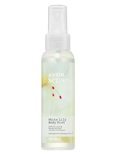 Perfume Senses White Lily Body Mist de Avon