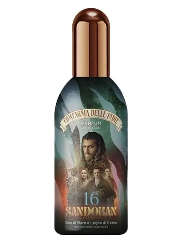 Perfume Parfum De Voyage 16 Sandokan - Sale di Mare e Legno di Cedro de Compagnia Delle Indie