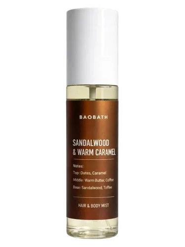 Perfume Sandalwood & Warm Caramel de BaoBath