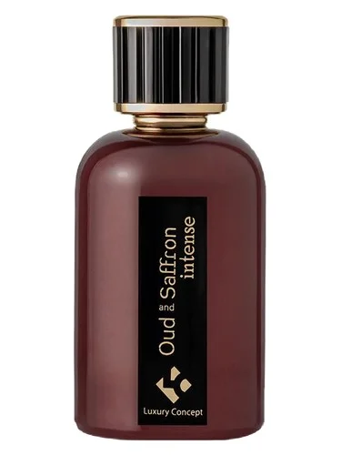 Perfume Oud and Saffron Intense de Luxury Concept