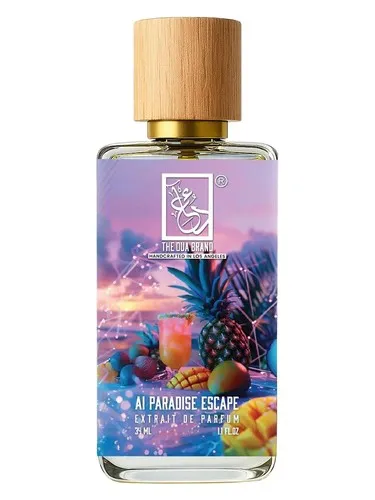 Perfume AI Paradise Escape de The Dua Brand