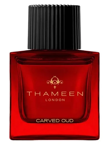 Perfume Red Carved Oud de Thameen