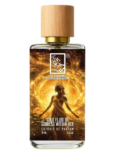 Perfume Gold Fluid Of Goddess Within Her de The Dua Brand