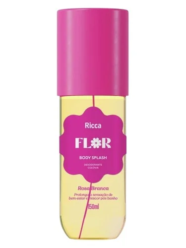 Perfume Flor Rosa Branca de Ricca