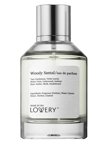 Perfume Woody Santal de Lovery
