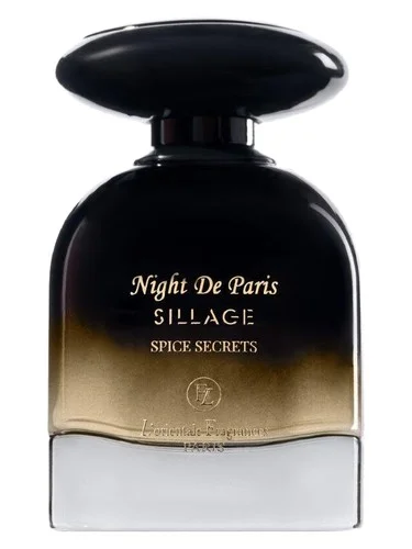 Perfume Sillage Spice Secrets de Night De Paris